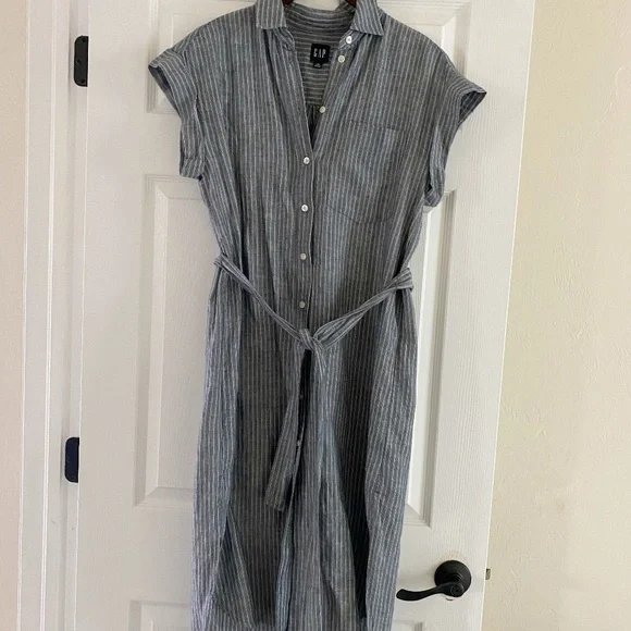 formal dress linen Louvelle Linen Maxi Dress main image 0